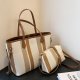 Fashion One-shoulder Big Bag Casual Cloth Bag Commuter Tote Bag